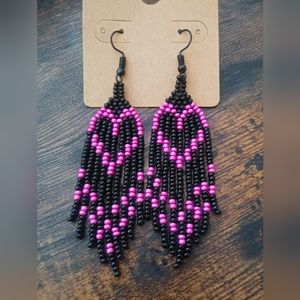 Handmade Valentine's Day Earrings
